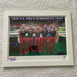 Framed 2016 Olympic US Men’s Gymnastics Team Photo